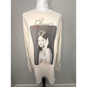 Gracie Abrams Long Sleeve T Shirt XL Cream Good Riddance The Eras Tour Merch